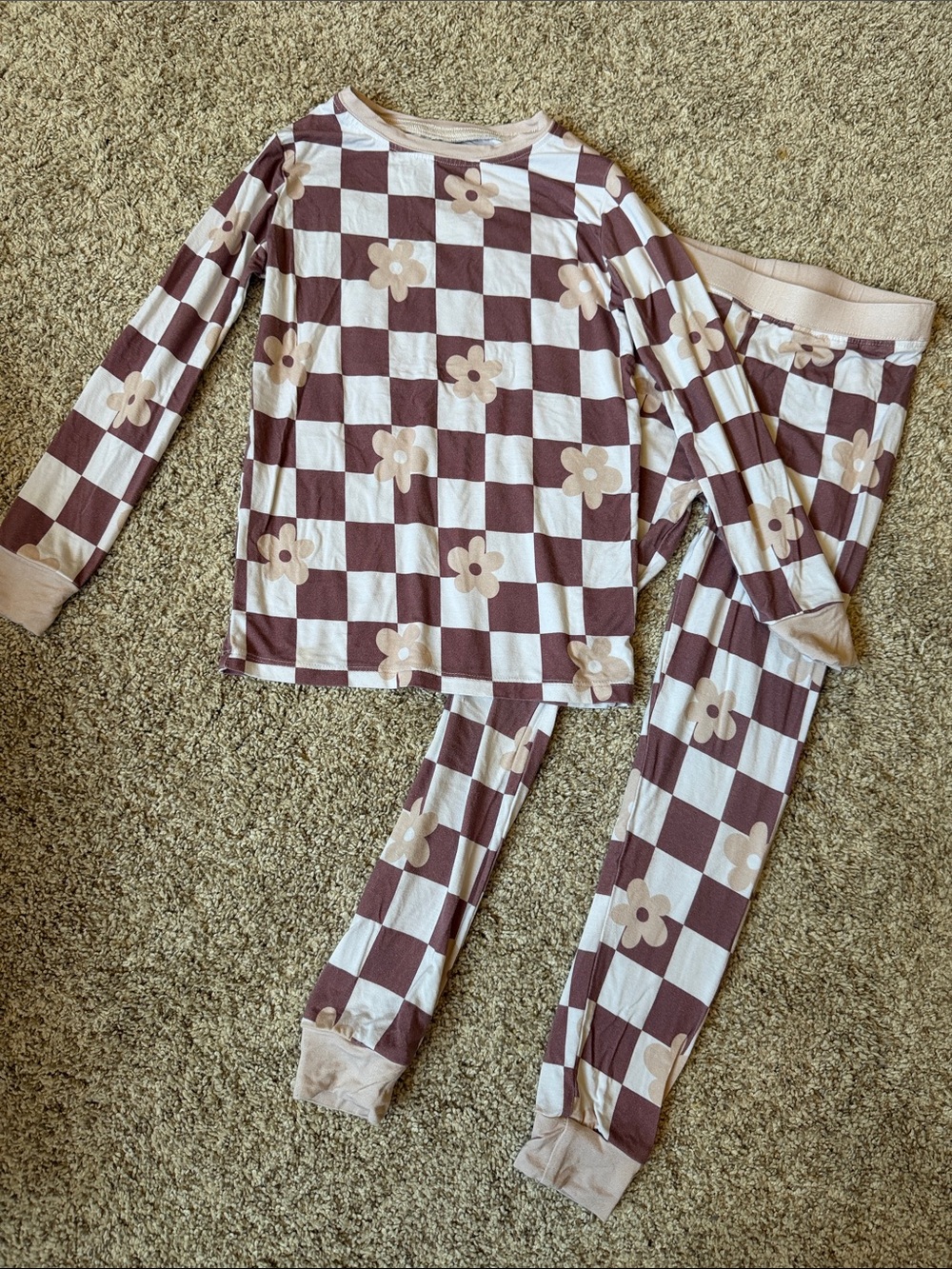 Daisy Checkers Bamboo Pajamas